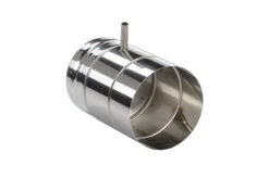 Konsolplatte Mit Ablauf Edelstahl Doppelwandig Sockel Rund - Eka Cosmos D 25 -Kamin Heizgeräte 4528996bd43511e17adfbef328f49008