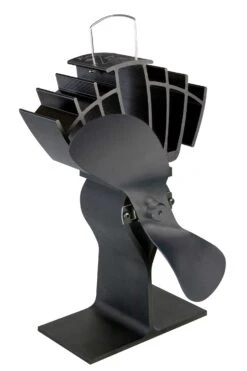 Kaminofen Ventilator Ecofan 810 XBX, Schwarz-schwarz