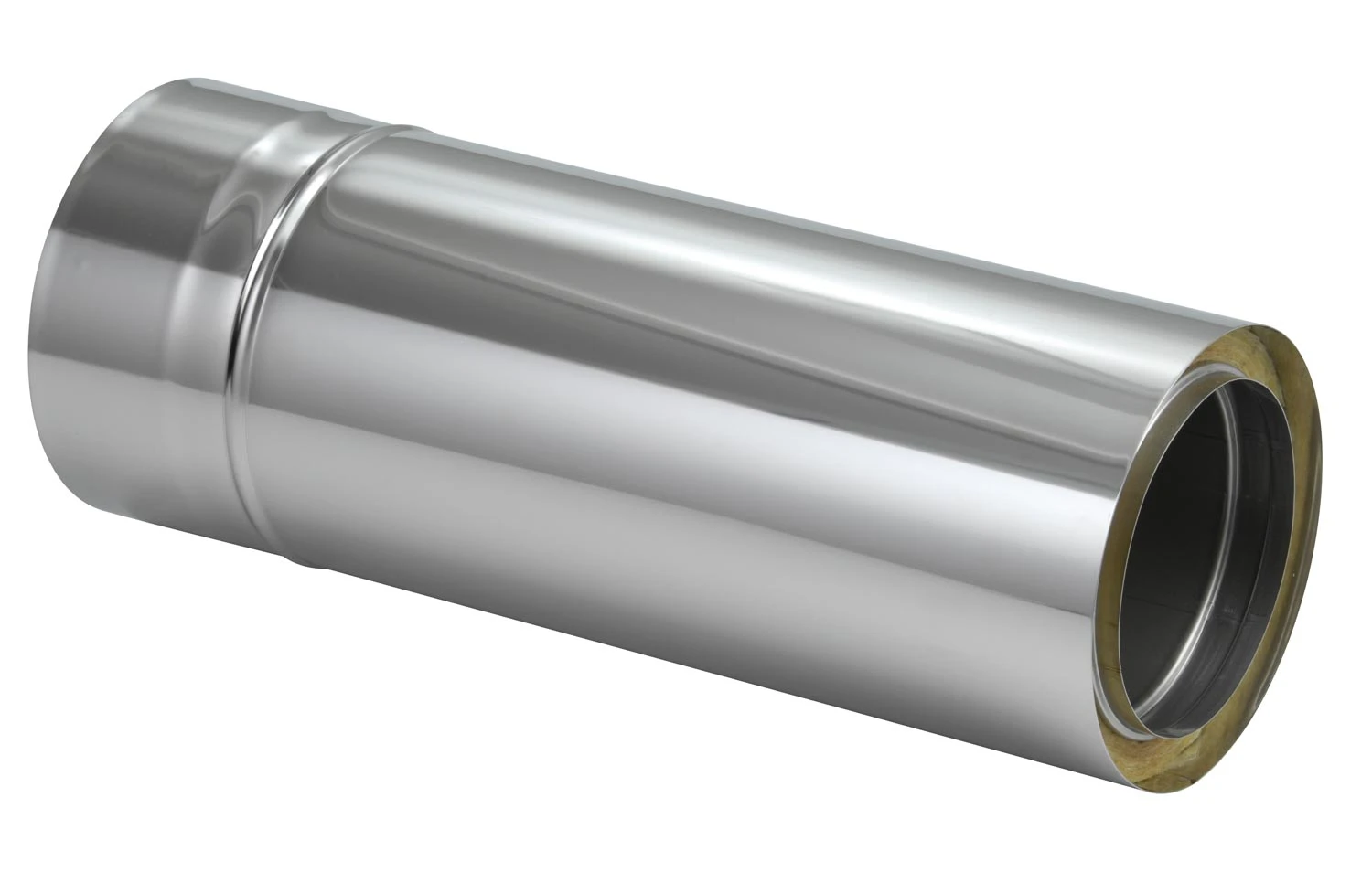 Schornsteinrohr Edelstahl 1080 Mm Doppelwandig Kürzbar Wandfutter - Eka Complex D 50 6 Schornsteinrohr Edelstahl 1080 Mm Doppelwandig Kürzbar Wandfutter - Eka Complex D 50 – Bild 4