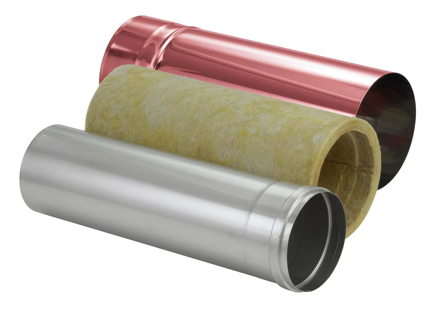 Schornsteinrohr Kürzbar 540 Mm Doppelwandig Verkupfert - Eka Complex D 50 5 Schornsteinrohr Kürzbar 540 Mm Doppelwandig Verkupfert - Eka Complex D 50 – Bild 3