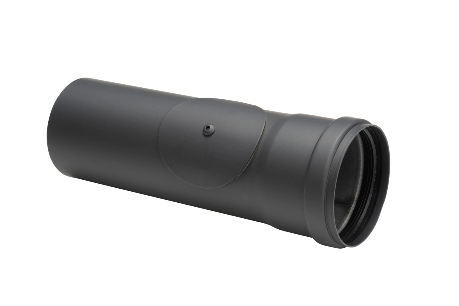 Pellet-Ofenrohr Stahl 250 Mm Schwarz Mit Prüföffnung 4 Pellet-Ofenrohr Stahl 250 Mm Schwarz Mit Prüföffnung – Bild 2