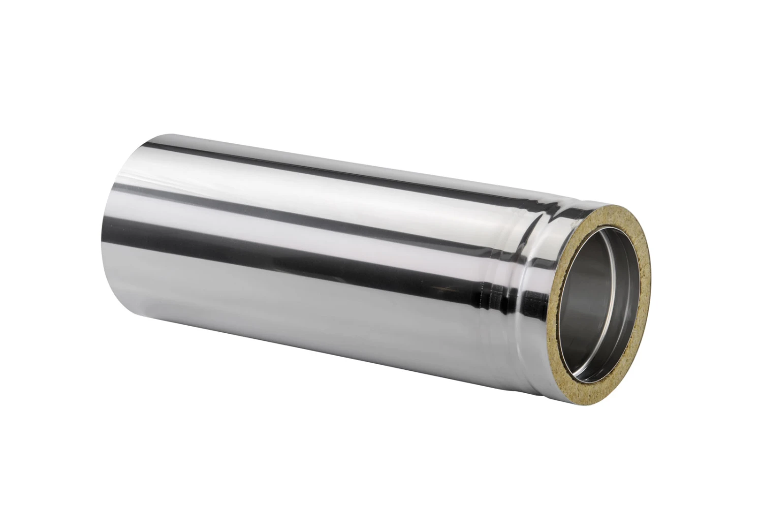 Schornsteinrohr Edelstahl 540 Mm Doppelwandig - Eka Cosmos D 25 4 Schornsteinrohr Edelstahl 540 Mm Doppelwandig - Eka Cosmos D 25 – Bild 2