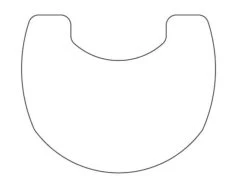 Vorlegeplatte Glas TermaTech TT20-TT21 Serie