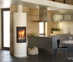 Kaminbausatz Nordpeis RONDA, 5 KW 10 Kaminbausatz Nordpeis RONDA, 5 KW -Kamin Heizgeräte 5504 2