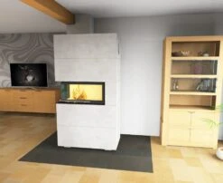 Kaminbausatz Brunner BSK 07 Architektur Kamin Eck Links Schiebetür Hoch, 10 KW -Kamin Heizgeräte 55e577fed15e3f201b95837aff295e59