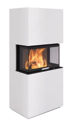 Kaminbausatz Nordpeis MONACO HIGH BASE IR Super Max, 8 KW