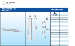 Auflageschiene Edelstahl Einwandig - Eka Complex E -Kamin Heizgeräte 5dd552b97b59078c6191afd907c7642a