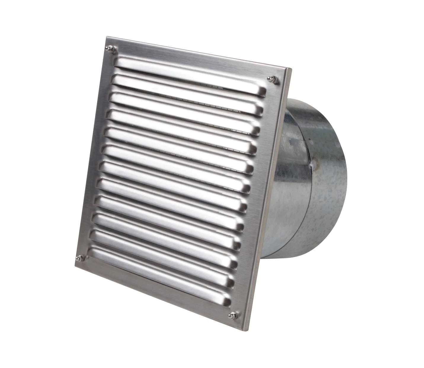 Außenluftgitter 23 X 23 Cm Mit Anschlussstutzen Verzinkt 4 Außenluftgitter 23 X 23 Cm Mit Anschlussstutzen Verzinkt – Bild 2