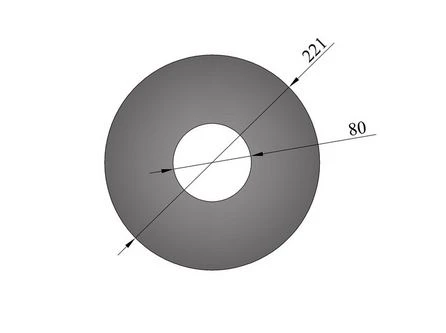 Wandrosette Pellet-Ofenrohr Randbreite 70 Mm Schwarz 7 Wandrosette Pellet-Ofenrohr Randbreite 70 Mm Schwarz – Bild 5