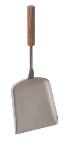 Kaminschaufel Edelstahl Mit Nussholzgriff Lienbacher 1-teilig
