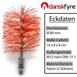 Danskfyre Reinigungsset Mit 2 Bürsten (Kamin- Und Pelletofen) 24 Danskfyre Reinigungsset Mit 2 Bürsten (Kamin- Und Pelletofen) -Kamin Heizgeräte 6ueeht4azsz3kg