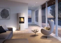 Kaminbausatz Nordpeis LISBOA, 4 KW -Kamin Heizgeräte 76070a33218cd7a7e0ebb6aa4c932b05