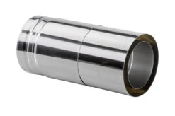 Längenausgleichsrohr 330-420 Mm Doppelwandig - Eka Cosmos D 25 -Kamin Heizgeräte 828001bd4439c16c17801809bd62b8cc