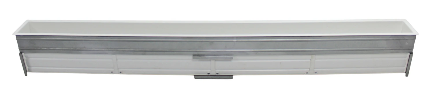 Luftleiste Für Heizeinsätze Weiß Mit Einbaurahmen, Verschließbar 4 Luftleiste Für Heizeinsätze Weiß Mit Einbaurahmen, Verschließbar – Bild 2