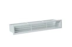 Design-Blende D1 Für Luftleiste Weiß