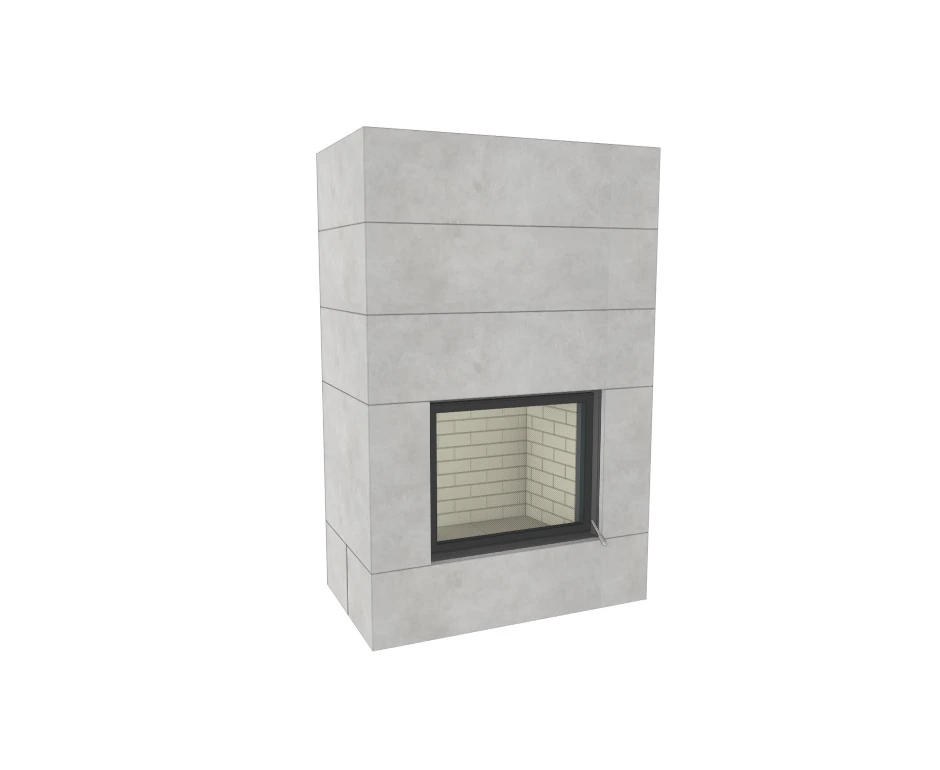 Kaminbausatz Brunner Systemkamin BSK 04 Stil Kamin Schiebetür, 10,5 KW 5 Kaminbausatz Brunner Systemkamin BSK 04 Stil Kamin Schiebetür, 10,5 KW – Bild 3