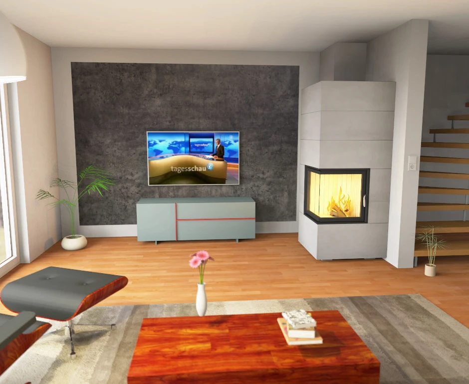 Kaminbausatz Brunner Systemkamin BSK 01 Eck Kamin Schiebetür, 10 KW 9 Kaminbausatz Brunner Systemkamin BSK 01 Eck Kamin Schiebetür, 10 KW – Bild 7