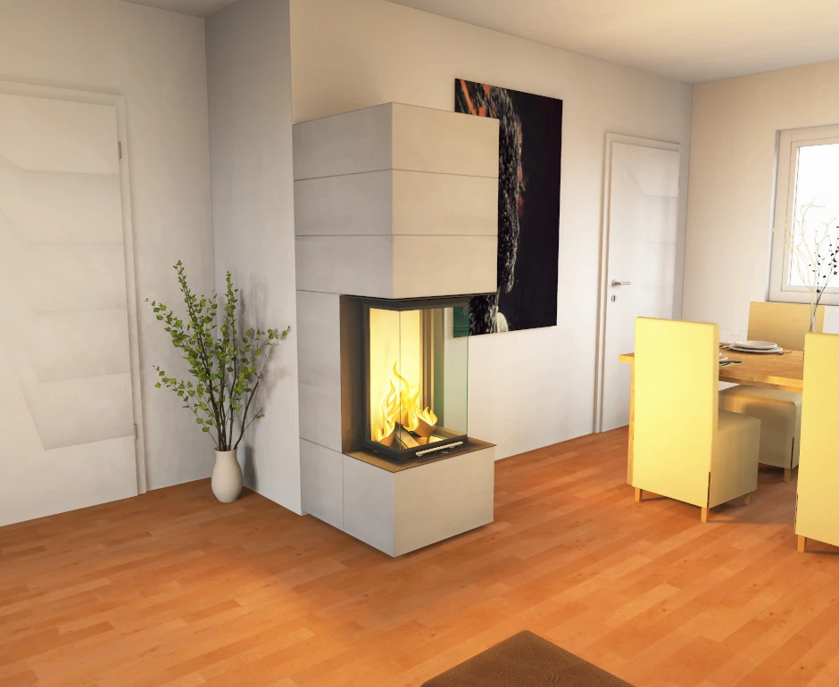 Kamineinsatz Brunner Panorama Kamin 70 X 25 X 40 X 25 Schiebetür, 8 KW 11 Kamineinsatz Brunner Panorama Kamin 70 X 25 X 40 X 25 Schiebetür, 8 KW – Bild 9