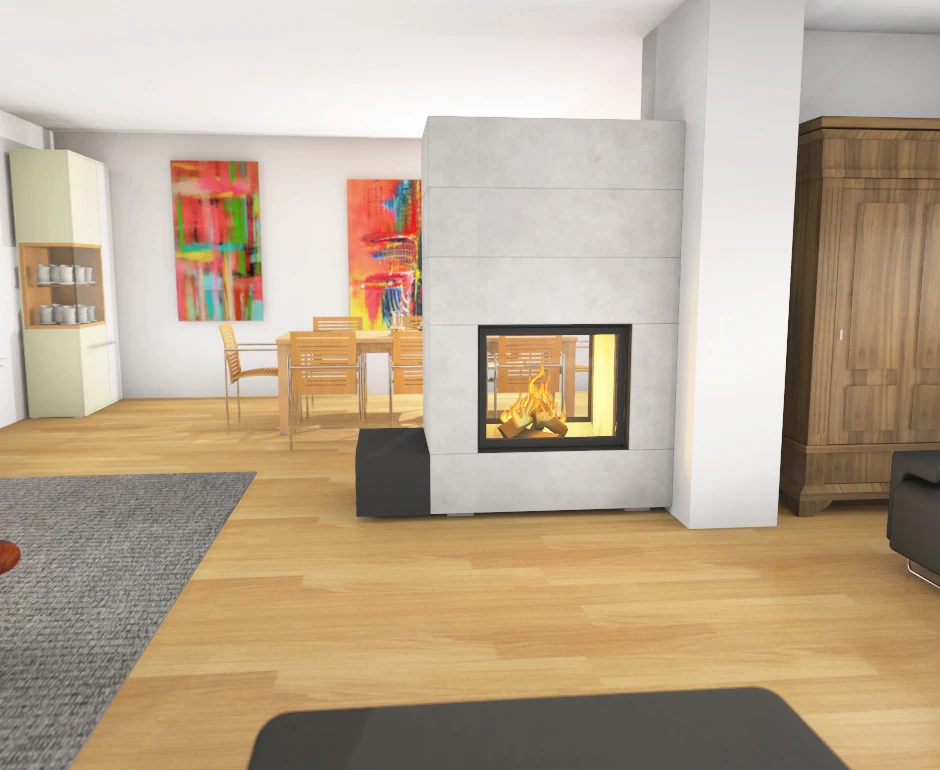 Kaminbausatz Brunner BSK 04 Stil Kamin Tunnel Schiebetür-Kipptür, 10,5 KW 14 Kaminbausatz Brunner BSK 04 Stil Kamin Tunnel Schiebetür-Kipptür, 10,5 KW – Bild 12