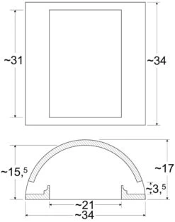 Keramische Lüftungsnische Für Heizeinsätze Mit LED-Beleuchtung -Kamin Heizgeräte a6810bb579f22b826569c6df37244a24