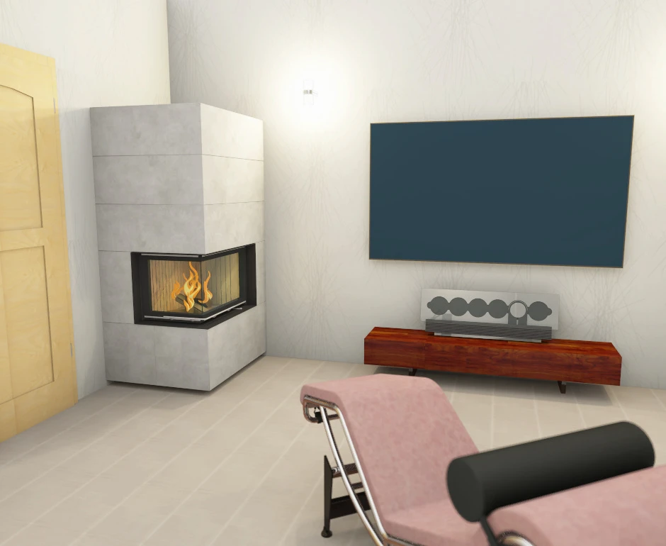 Kaminbausatz Brunner Systemkamin BSK 02 Eck Kamin Rechts Schiebetür, 11 KW 12 Kaminbausatz Brunner Systemkamin BSK 02 Eck Kamin Rechts Schiebetür, 11 KW – Bild 10