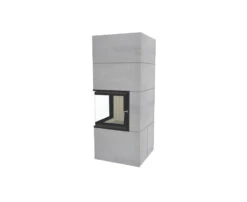 Brunner Kaminbausatz Systemkamin BSK 09 Eck Kamin Drehtür, 8 KW -Kamin Heizgeräte bsk09 056eg9mfo0nn5ml