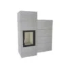 Kaminbausatz Brunner Systemofen BSO 03 HKD 2.2 DF, 9 KW -Kamin Heizgeräte bso03 07esmptgfkk3nhs