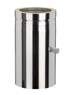 Schornsteinrohr Edelstahl 360 Mm Doppelwandig Mit Messstutzen - Eka Cosmos D 25 17 Schornsteinrohr Edelstahl 360 Mm Doppelwandig Mit Messstutzen - Eka Cosmos D 25 -Kamin Heizgeräte c48af2553c2e174e0554e3c554012aa3