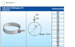 Halteschelle Edelstahl Einwandig - Eka Complex E 7 Halteschelle Edelstahl Einwandig - Eka Complex E -Kamin Heizgeräte c725f68535979f0e6bd1e292346b7770