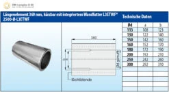 Schornsteinrohr Edelstahl 360 Mm Doppelwandig Kürzbar Wandfutter - Eka Complex D 50 7 Schornsteinrohr Edelstahl 360 Mm Doppelwandig Kürzbar Wandfutter - Eka Complex D 50 -Kamin Heizgeräte cdf16c38281c60e2976c6db42481cdd4
