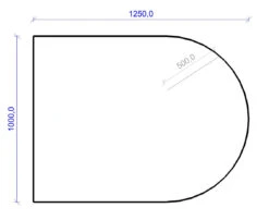 Kamin Bodenplatte, 2 Mm Stahl, Rundbogen 1000 X 1250 Mm, Schwarz 8 Kamin Bodenplatte, 2 Mm Stahl, Rundbogen 1000 X 1250 Mm, Schwarz -Kamin Heizgeräte e3ca10643040d5aba16e27203be852e1