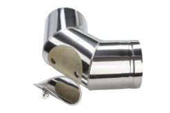 Schornstein Winkel 90° Mit Prüföffnung Doppelwandig - Eka Cosmos D 25 -Kamin Heizgeräte fd1a2d0ab489a26871543d3f71bce1f6