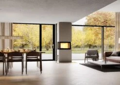 Kaminbausatz Nordpeis GENEVE N-29U, 8,9kW -Kamin Heizgeräte geneve 50 environment 2