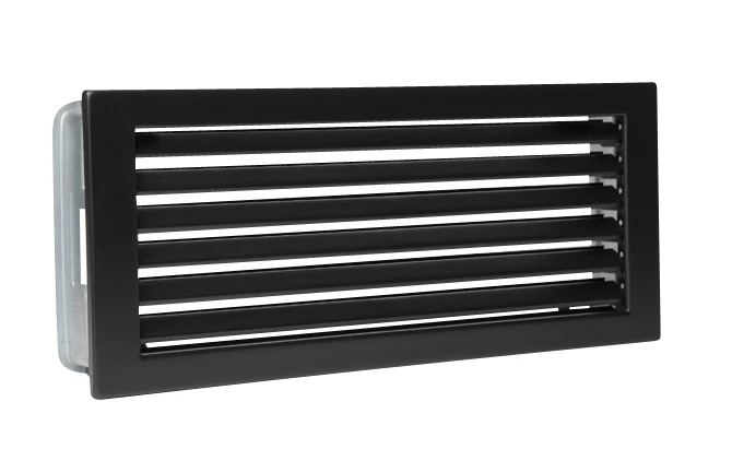 Kaltluftgitter Putzbündig Schwarz 3 Kaltluftgitter Putzbündig Schwarz