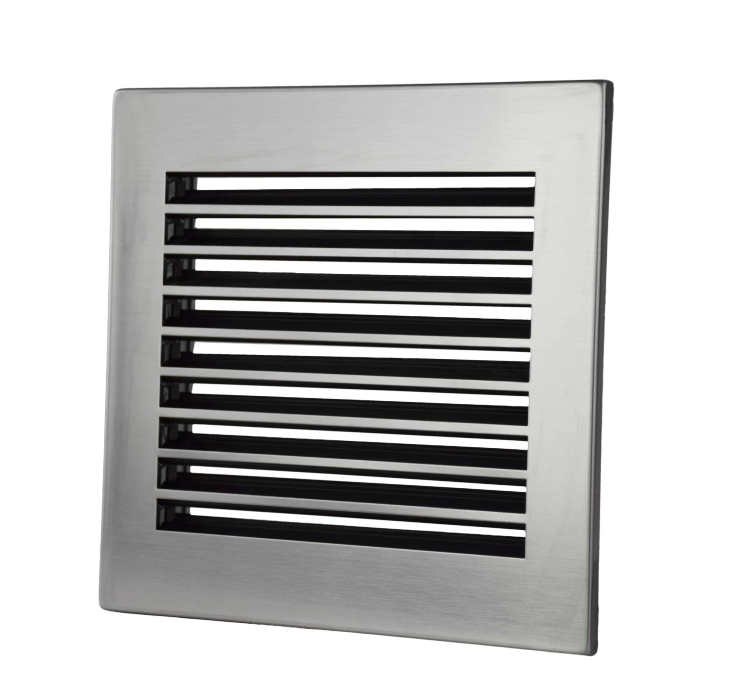 Kaltluftgitter Edelstahlblende Geschliffen 3 Kaltluftgitter Edelstahlblende Geschliffen