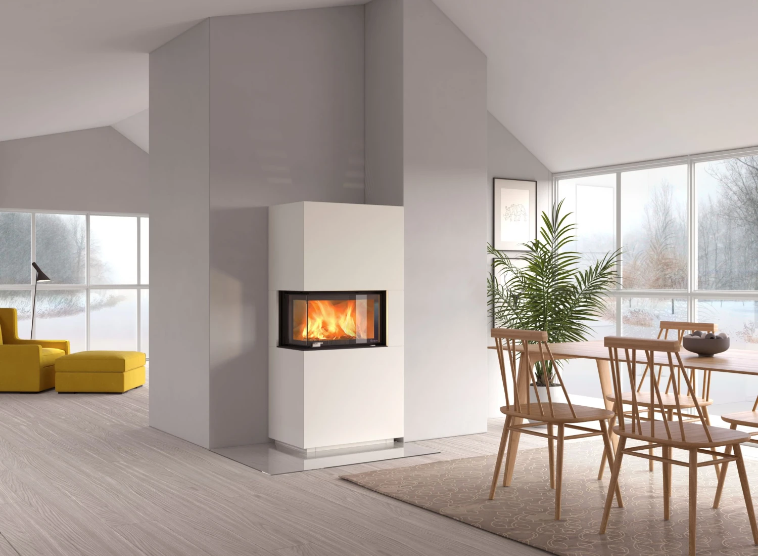 Kaminbausatz Nordpeis MONACO A Links IR Super Max, 7 KW 6 Kaminbausatz Nordpeis MONACO A Links IR Super Max, 7 KW – Bild 4