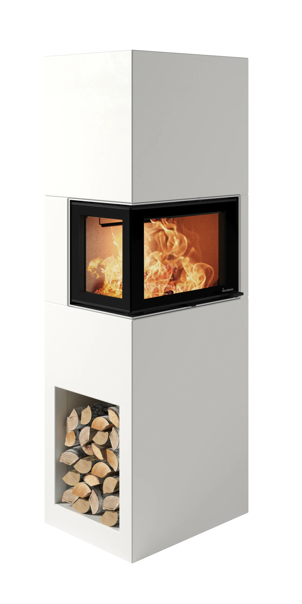 Kaminbausatz Nordpeis PISA N-21, 5 KW 3 Kaminbausatz Nordpeis PISA N-21, 5 KW