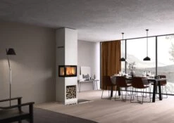 Kaminbausatz Nordpeis PRAHA N-21, 6 KW -Kamin Heizgeräte praha high n 21