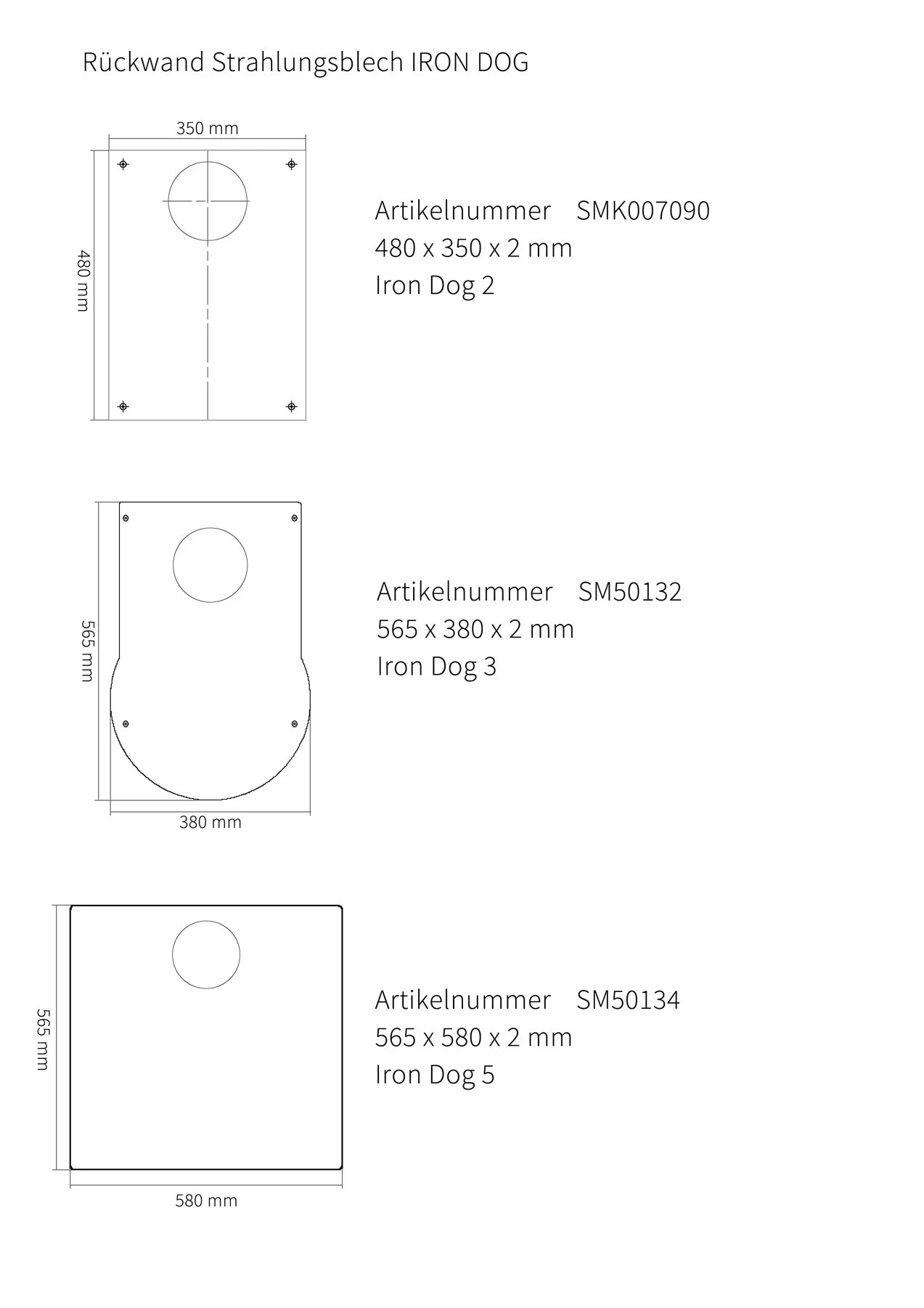 Brunner Rückwand Strahlungsblech Iron Dog 6 Brunner Rückwand Strahlungsblech Iron Dog – Bild 4