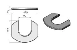 Speckstein Topplatte Kaminofen TermaTech TT20S -Kamin Heizgeräte speckstein topplatte kaminofen termatech tt20s explosionszeichnung aa9378500589c434aea195566a97dee4